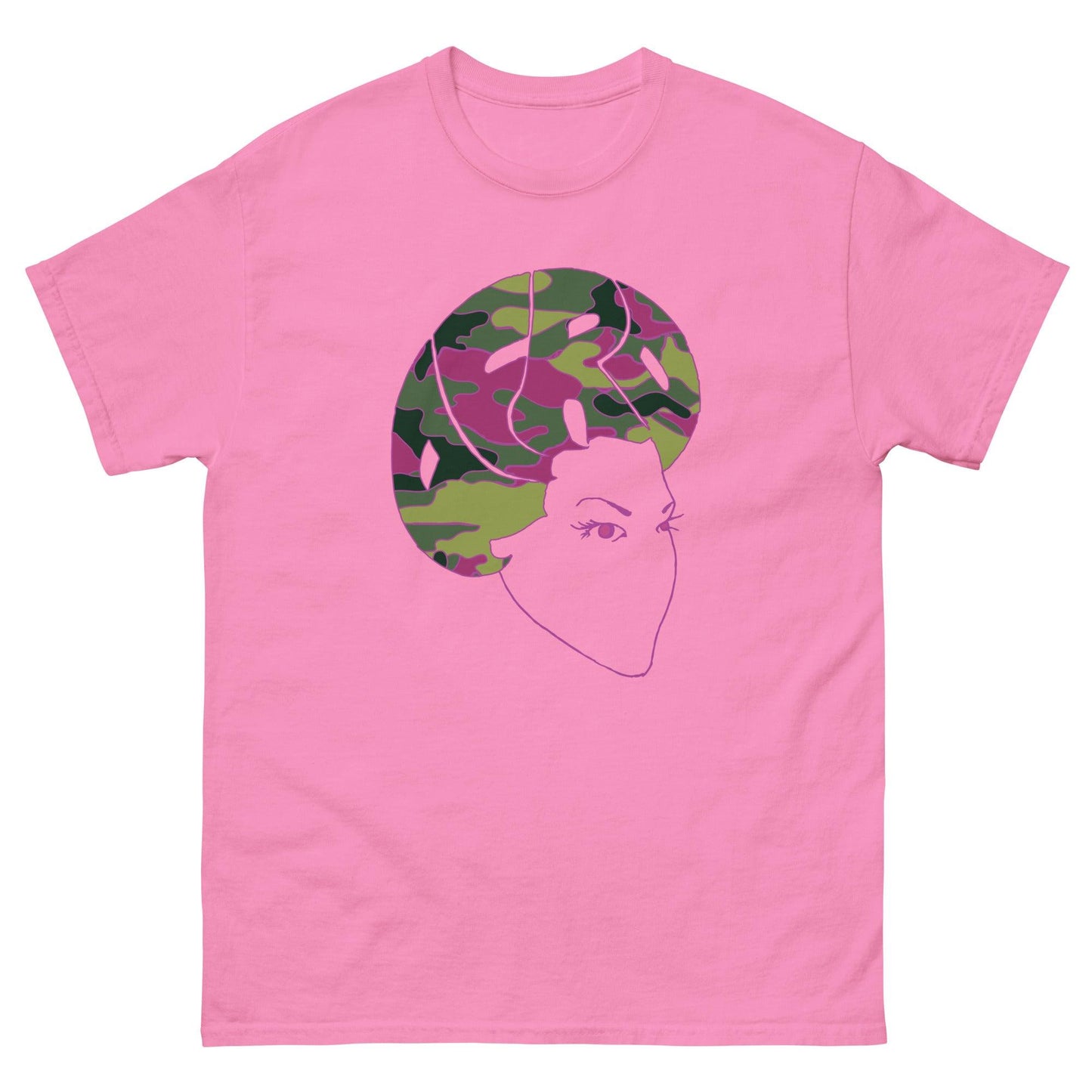Sistah Fro Camo Pink Tshirt - Sons of SPPhillips