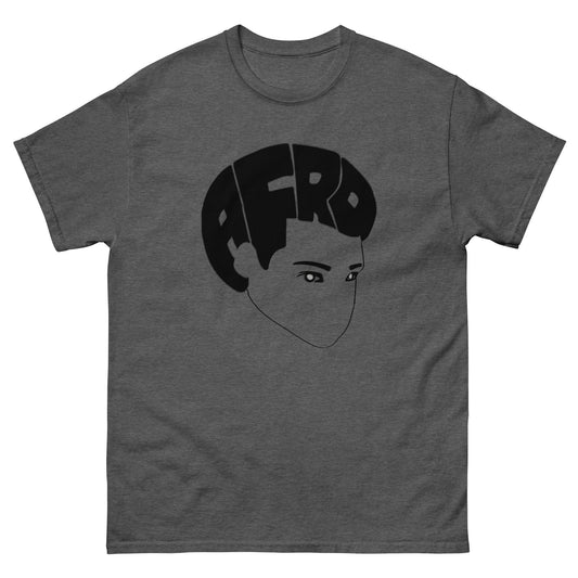 Fro Bro Black Stencil Tshirt