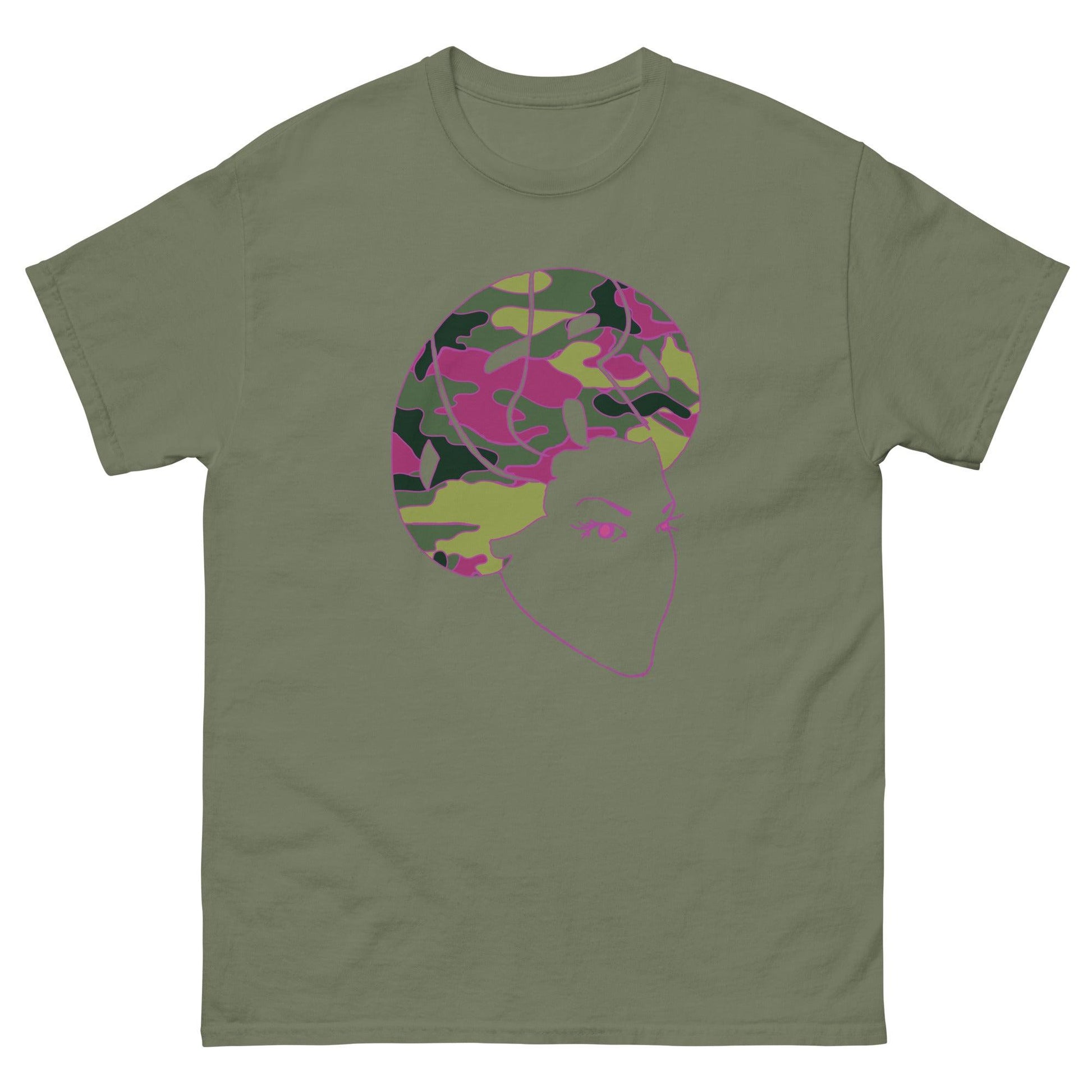 Sistah Fro Camo Pink Tshirt - Sons of SPPhillips