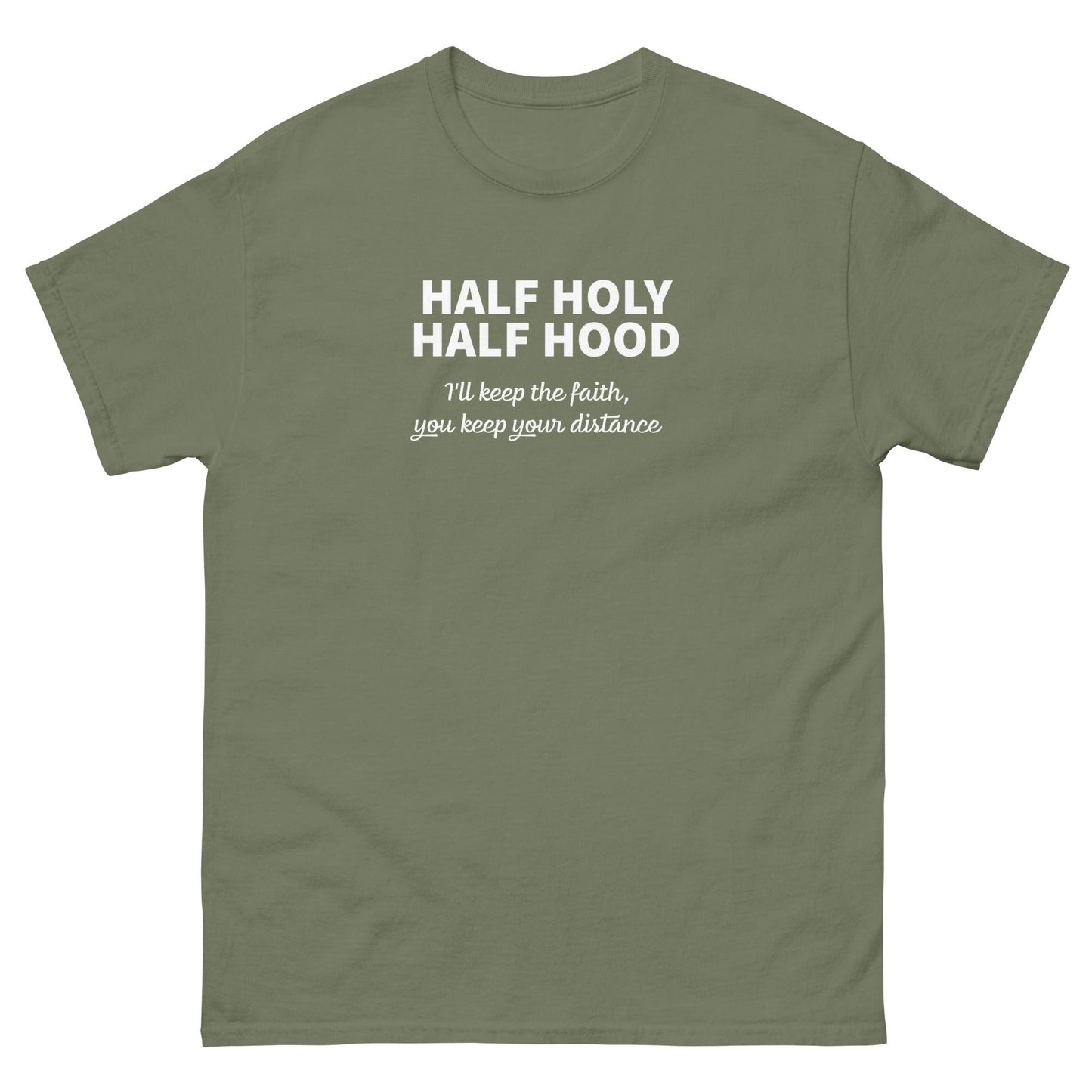 HALF HOLY HALF HOOD "I'll Keep The Faith" Unisex Ultra Cotton Tee - Sons of SPPhillips