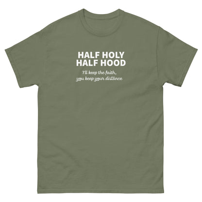 HALF HOLY HALF HOOD "I'll Keep The Faith" Unisex Ultra Cotton Tee - Sons of SPPhillips