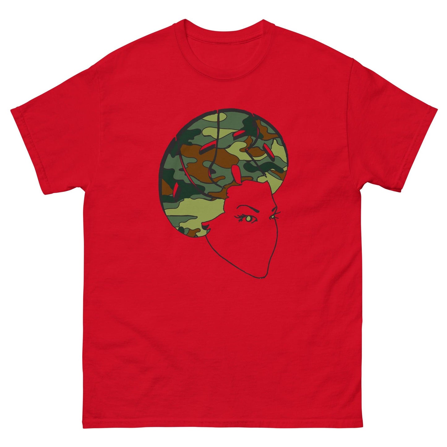 Sistah Fro Camo Tshirt