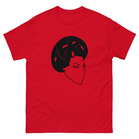 Sistah Fro Black Stencil Tshirt