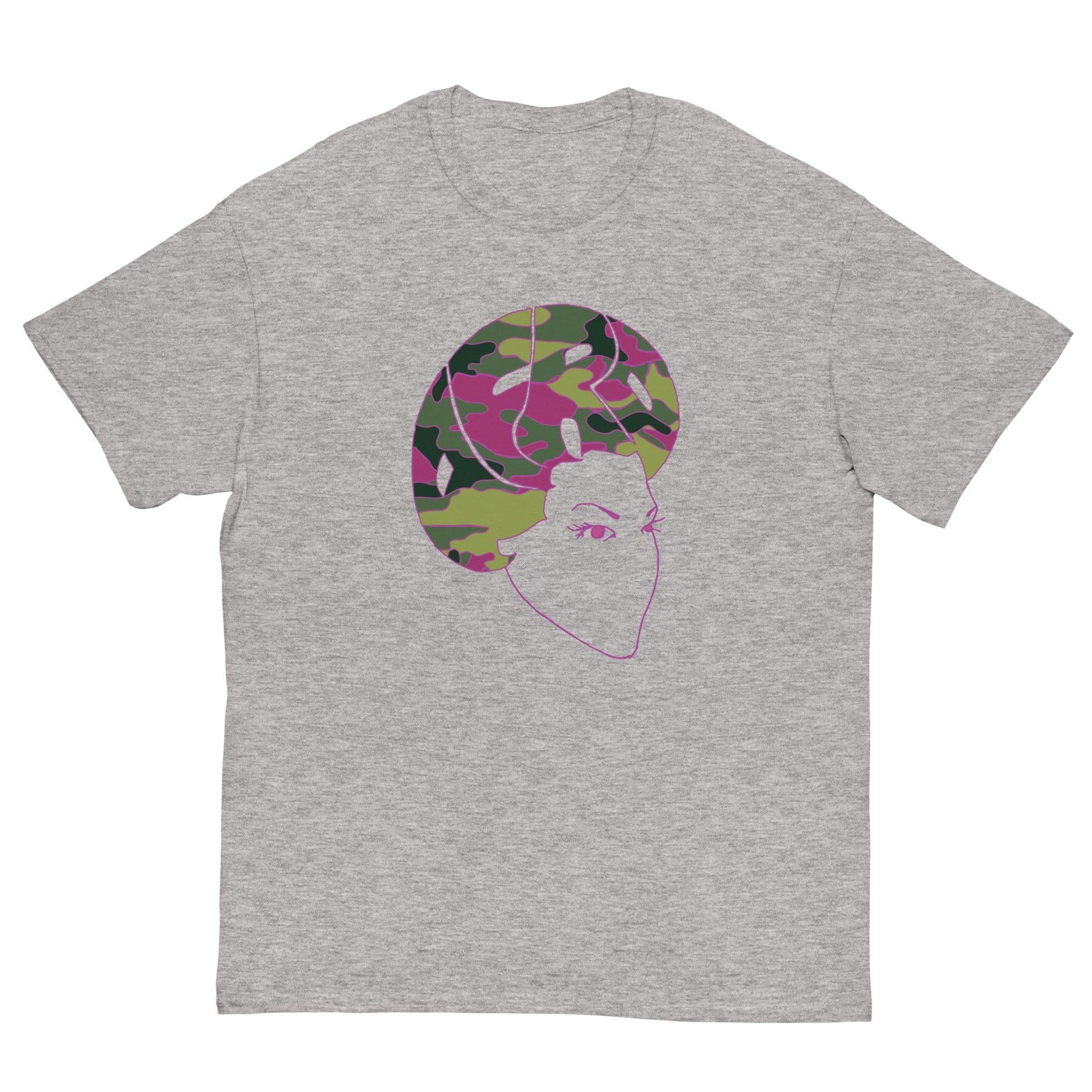 Sistah Fro Camo Pink Tshirt - Sons of SPPhillips