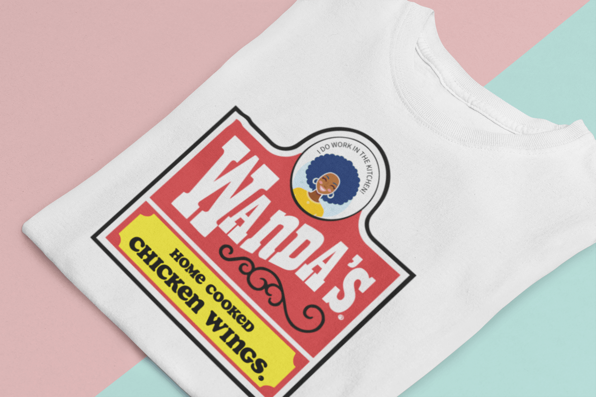 Wanda's Retro Home Cooked Chicken Wings Classic T-Shirt - Sons of SPPhillips