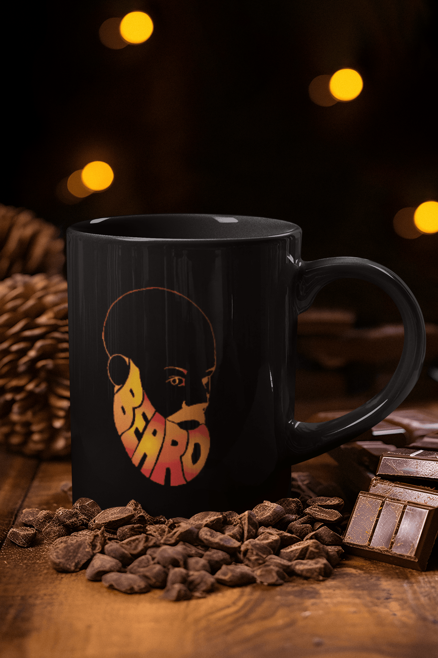 Black Glossy Mug