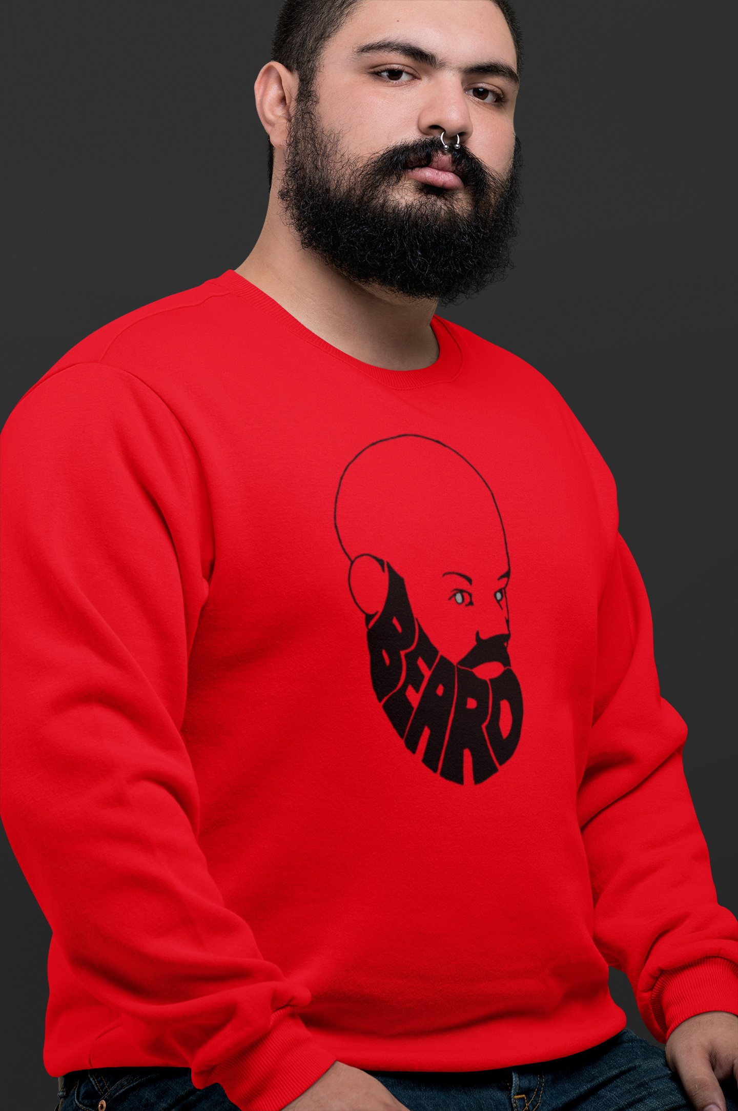 Beard Bro Men's Sweatshirt