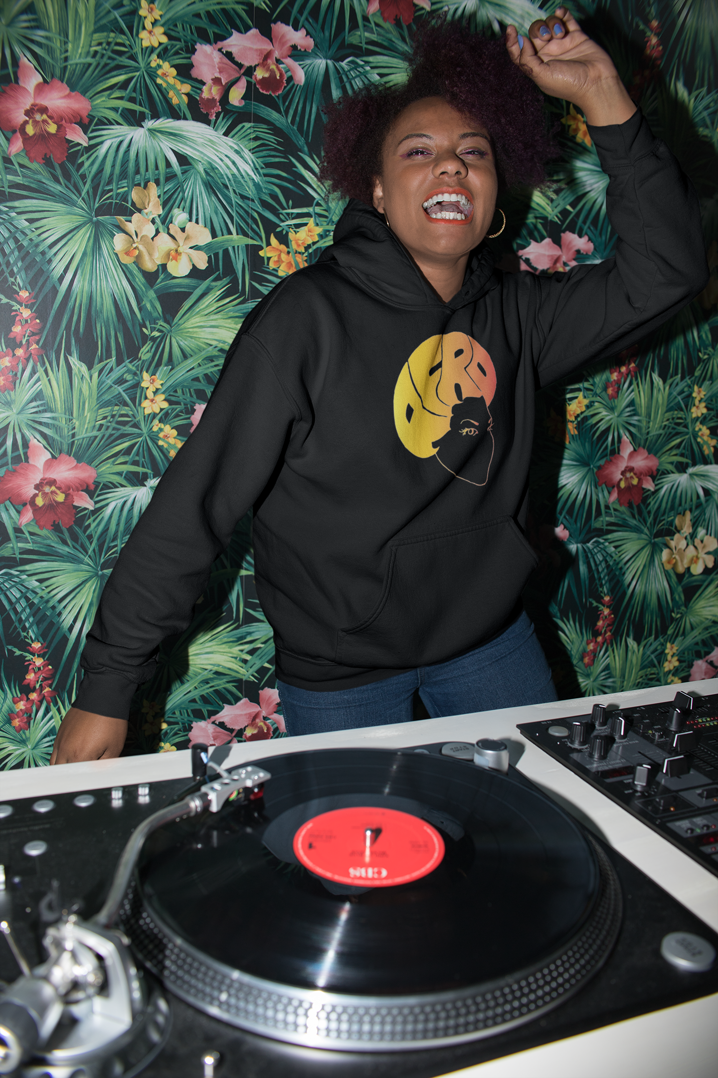 Sistah Fro Sun Life Hoodie