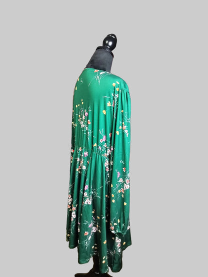 Womens Fall Floral Dress