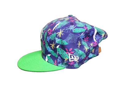 New Era Miami Heat New Era 9Fifty HWC Tropical Strapback Hat