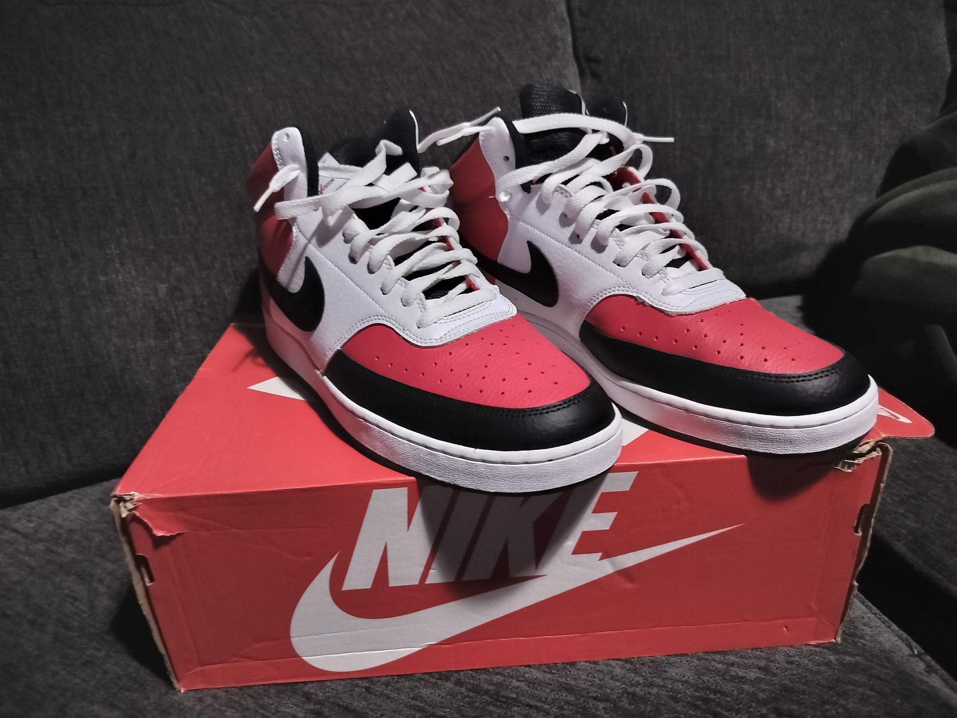 Men's Nike Court Vision Mid Sneakers - Sons of SPPhillips