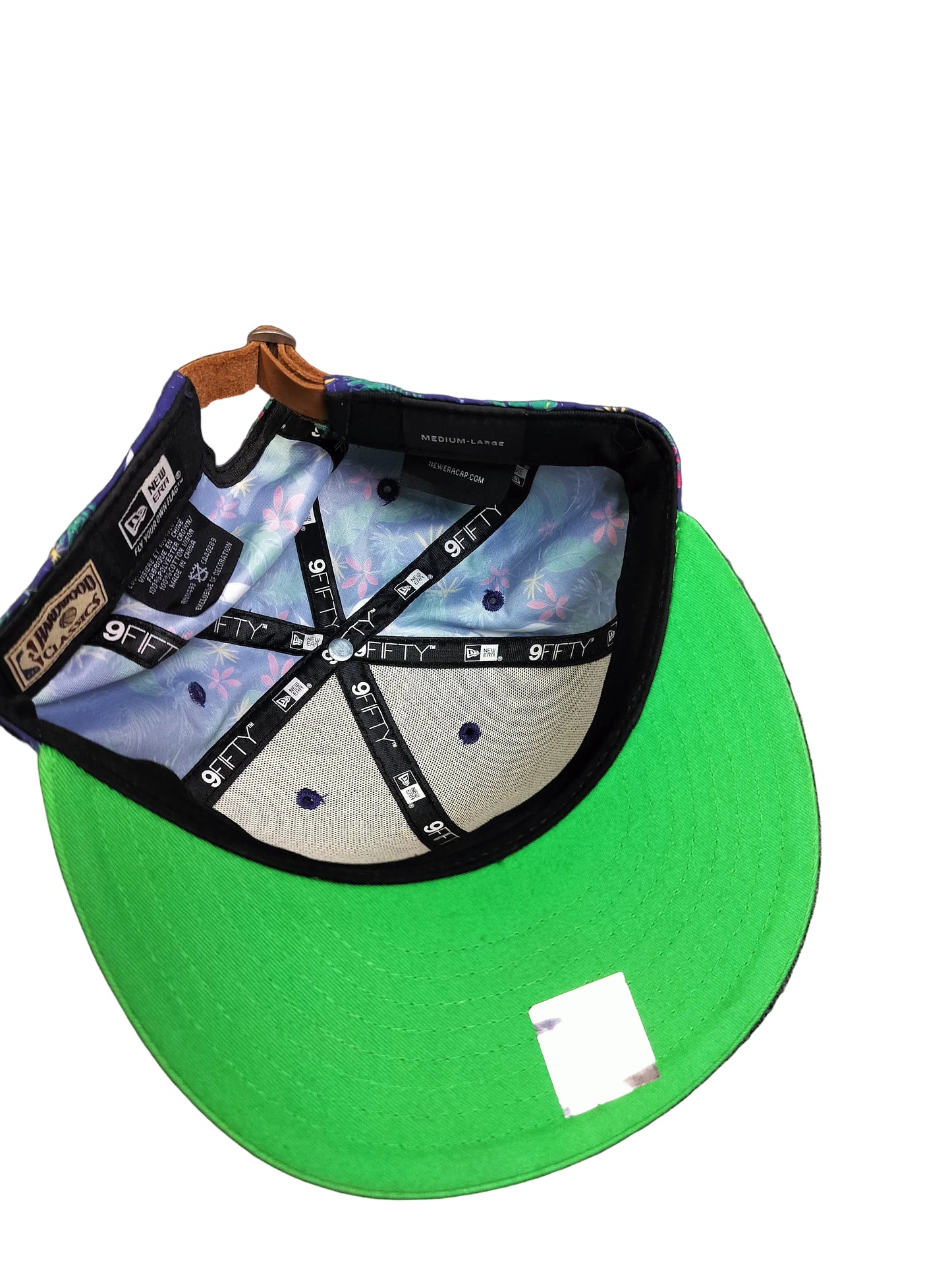 New Era Miami Heat New Era 9Fifty HWC Tropical Strapback Hat