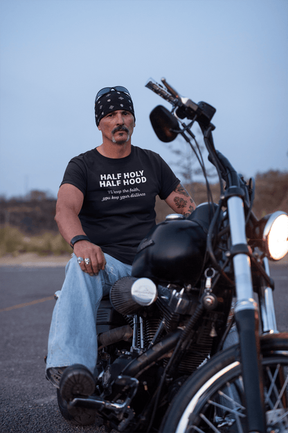 HALF HOLY HALF HOOD "I'll Keep The Faith" Unisex Ultra Cotton Tee - Sons of SPPhillips