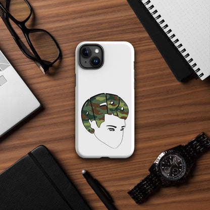 Camo Bro Fro Tough Case for iPhone® - Sons of SPPhillips