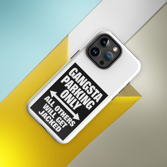 Gangsta Parking White Tough Case for iPhone®