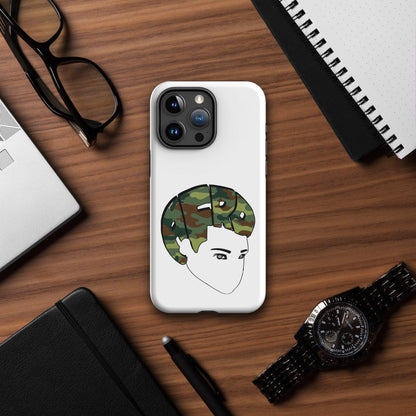 Camo Bro Fro Tough Case for iPhone® - Sons of SPPhillips