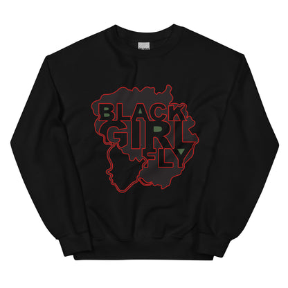 Black Girl Fly Sweatshirt - Sons of SPPhillips