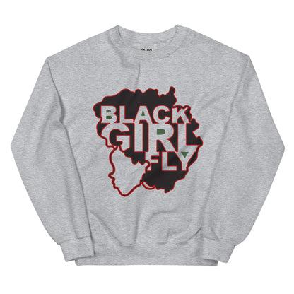 Black Girl Fly Sweatshirt - Sons of SPPhillips