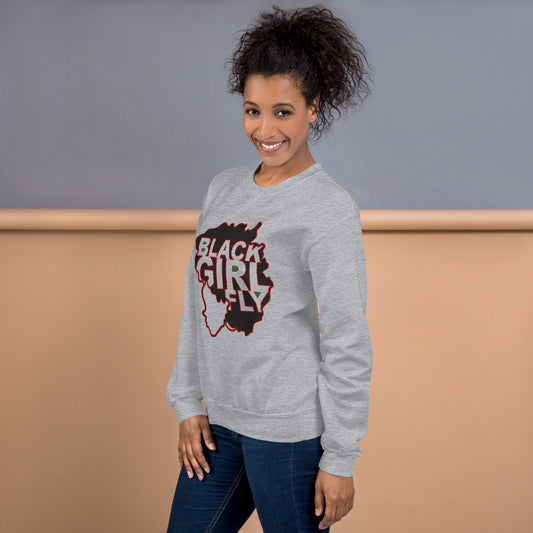 Black Girl Fly Sweatshirt - Sons of SPPhillips