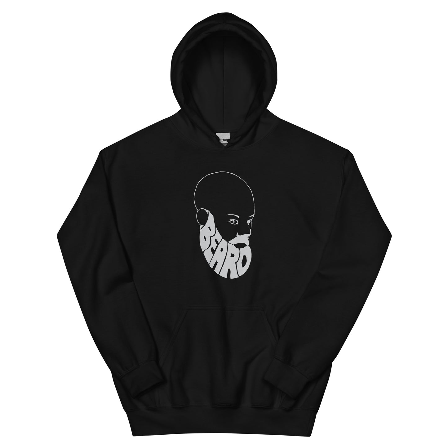Beard Bro Gray Face Hoodie - Sons of SPPhillips