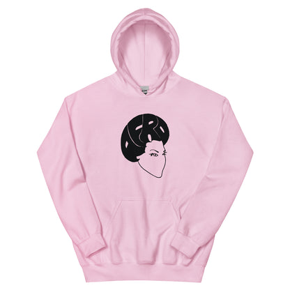 Sistah Fro Black Stencil Hoodie - Sons of SPPhillips