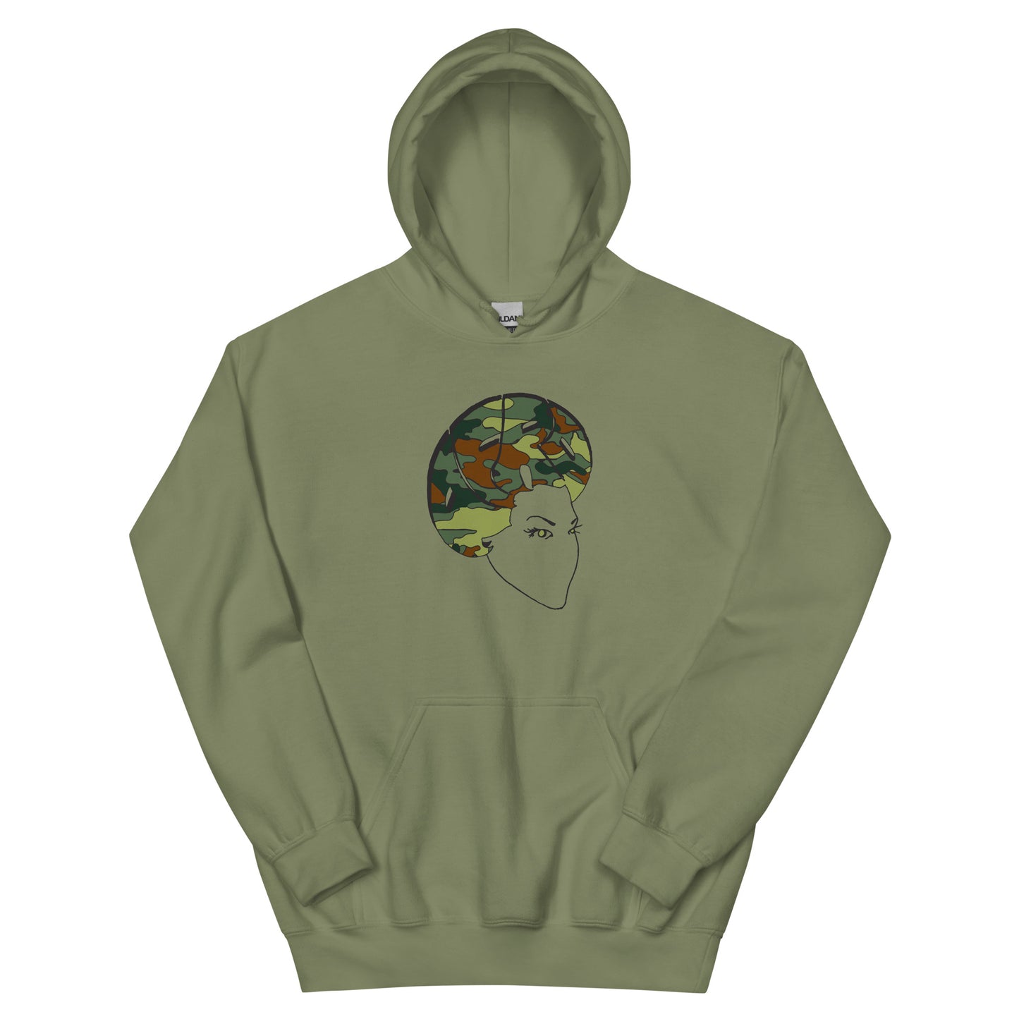 Sistah Fro Camo Hoodie - Sons of SPPhillips