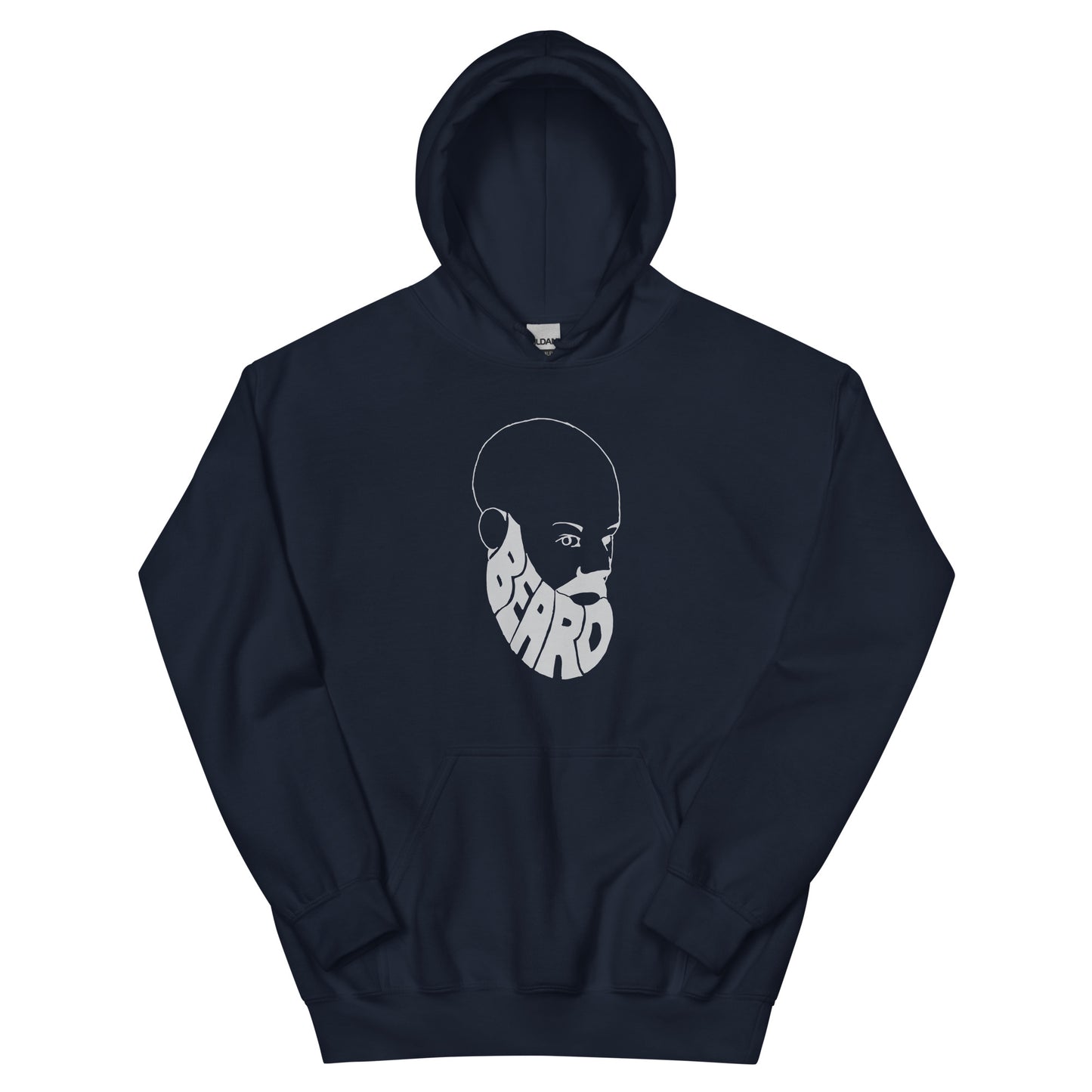 Beard Bro Gray Face Hoodie - Sons of SPPhillips