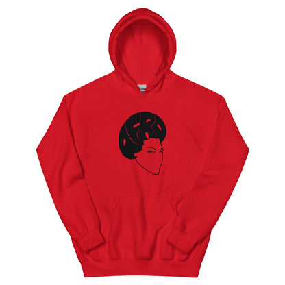 Sistah Fro Black Stencil Hoodie - Sons of SPPhillips