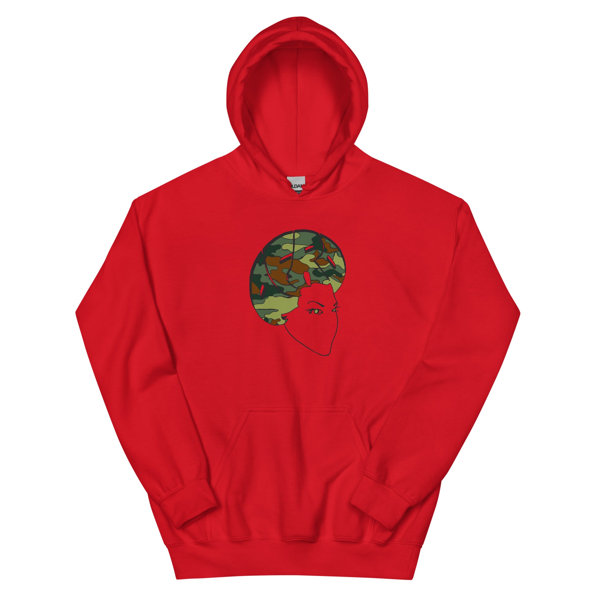 Sistah Fro Camo Hoodie - Sons of SPPhillips