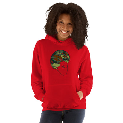 Sistah Fro Camo Hoodie - Sons of SPPhillips