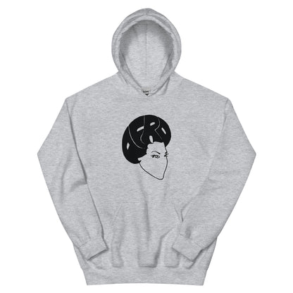 Sistah Fro Black Stencil Hoodie - Sons of SPPhillips