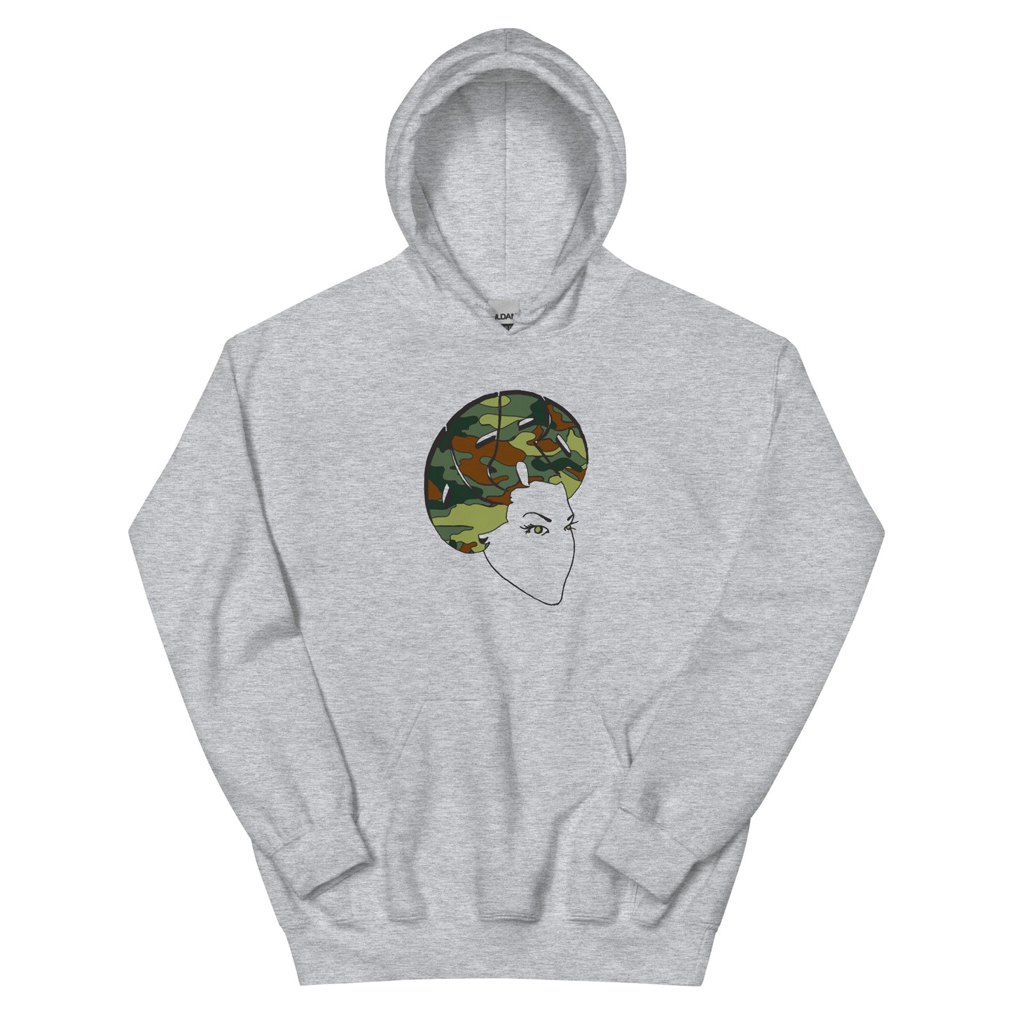 Sistah Fro Camo Hoodie - Sons of SPPhillips