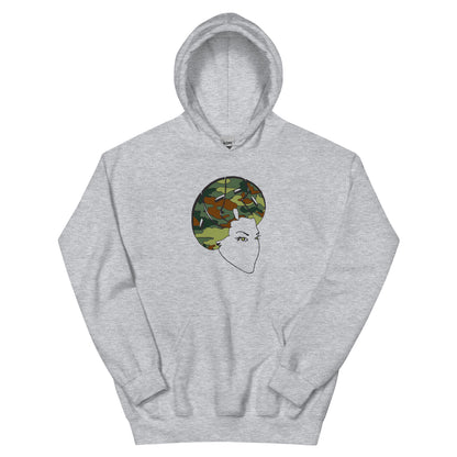 Sistah Fro Camo Hoodie - Sons of SPPhillips