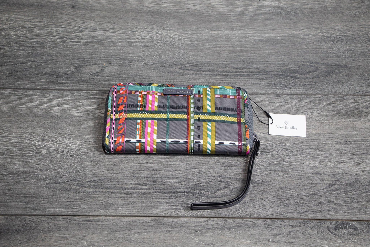 Vera Bradley Brown Midtown Rfid Wristlet Wallet - Sons of SPPhillips