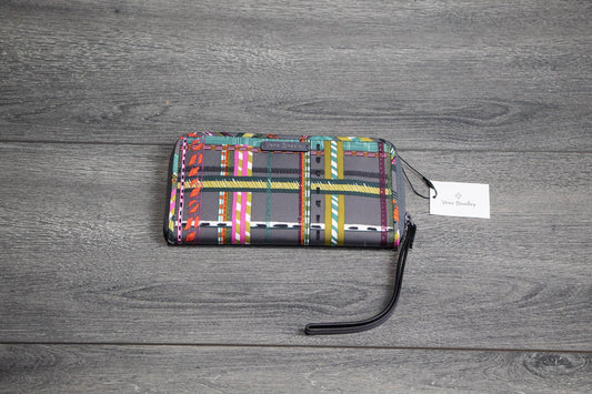 Vera Bradley Brown Midtown Rfid Wristlet Wallet - Sons of SPPhillips