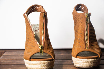 Brash Zip-Front Rope Wedges - Sons of SPPhillips