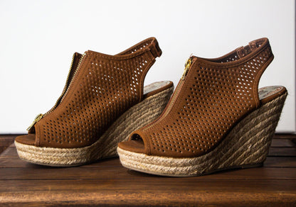 Brash Zip-Front Rope Wedges - Sons of SPPhillips