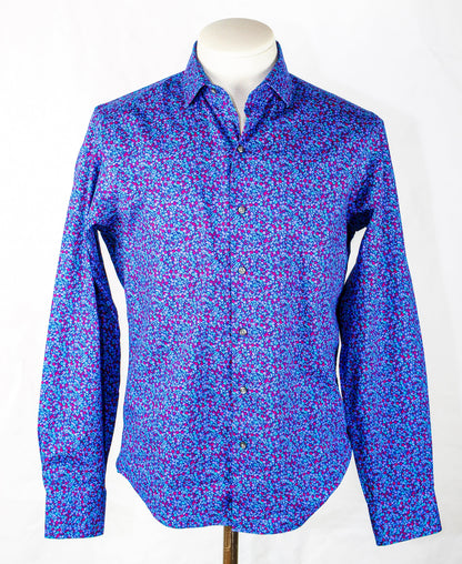 Esquire Floral Slim Fit Dress Shirt - Sons of SPPhillips