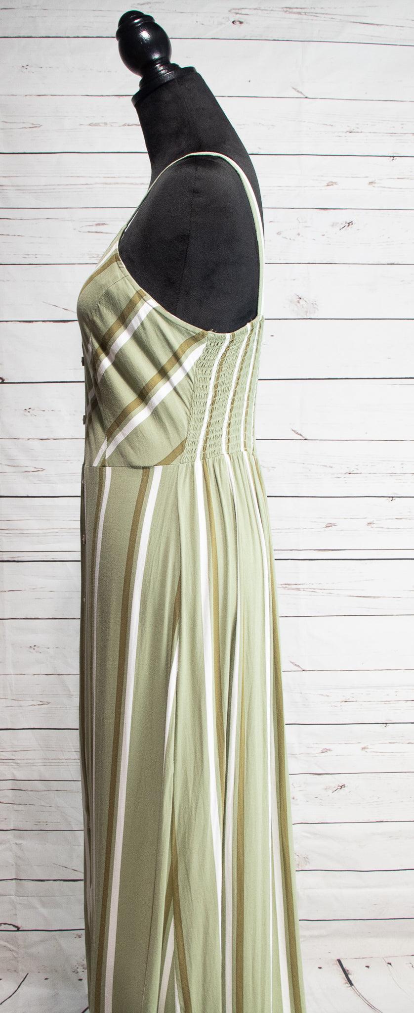 maxi dress and fedora hat Justify Sleeveless V-Neck Maxi Dress