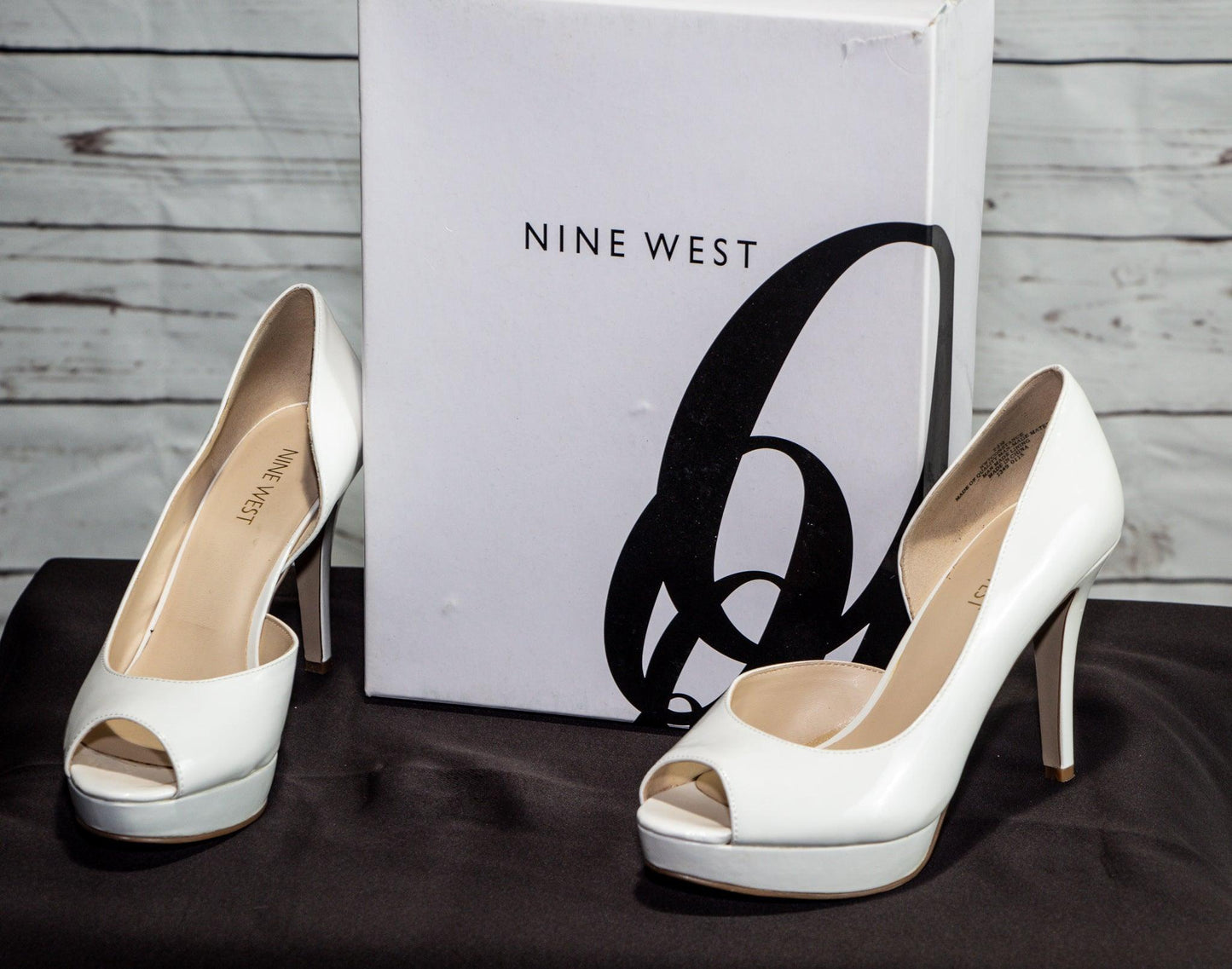 Nine West Constance peep toe stiletto heel - Sons of SPPhillips