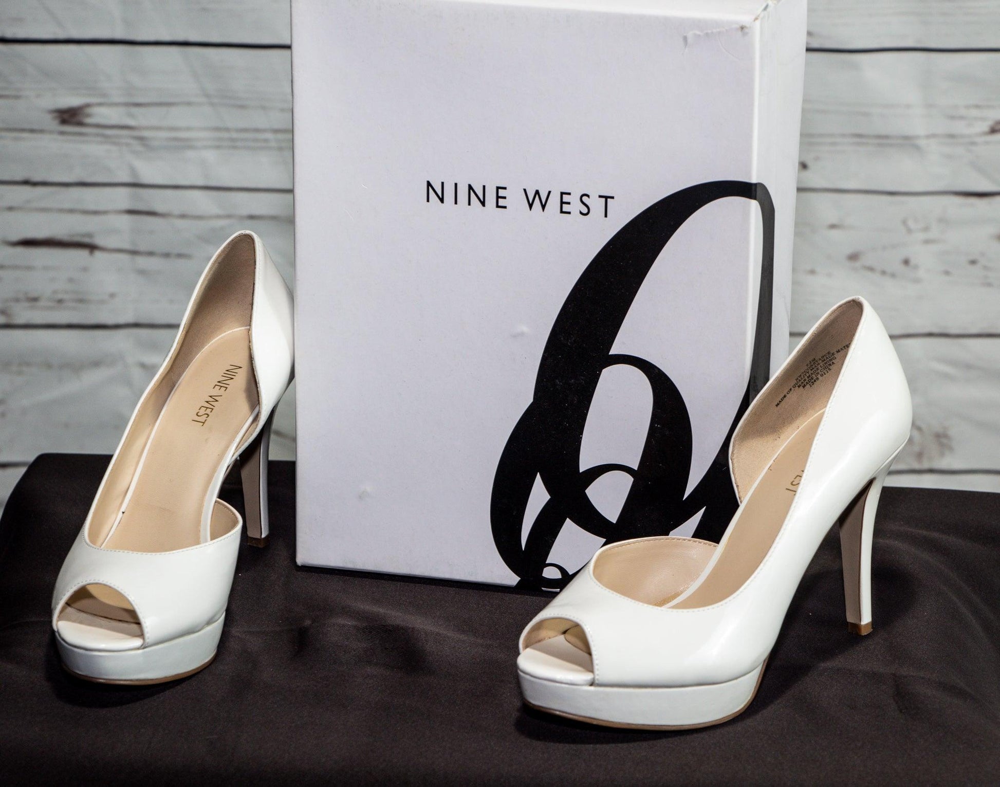 Nine West Constance peep toe stiletto heel - Sons of SPPhillips