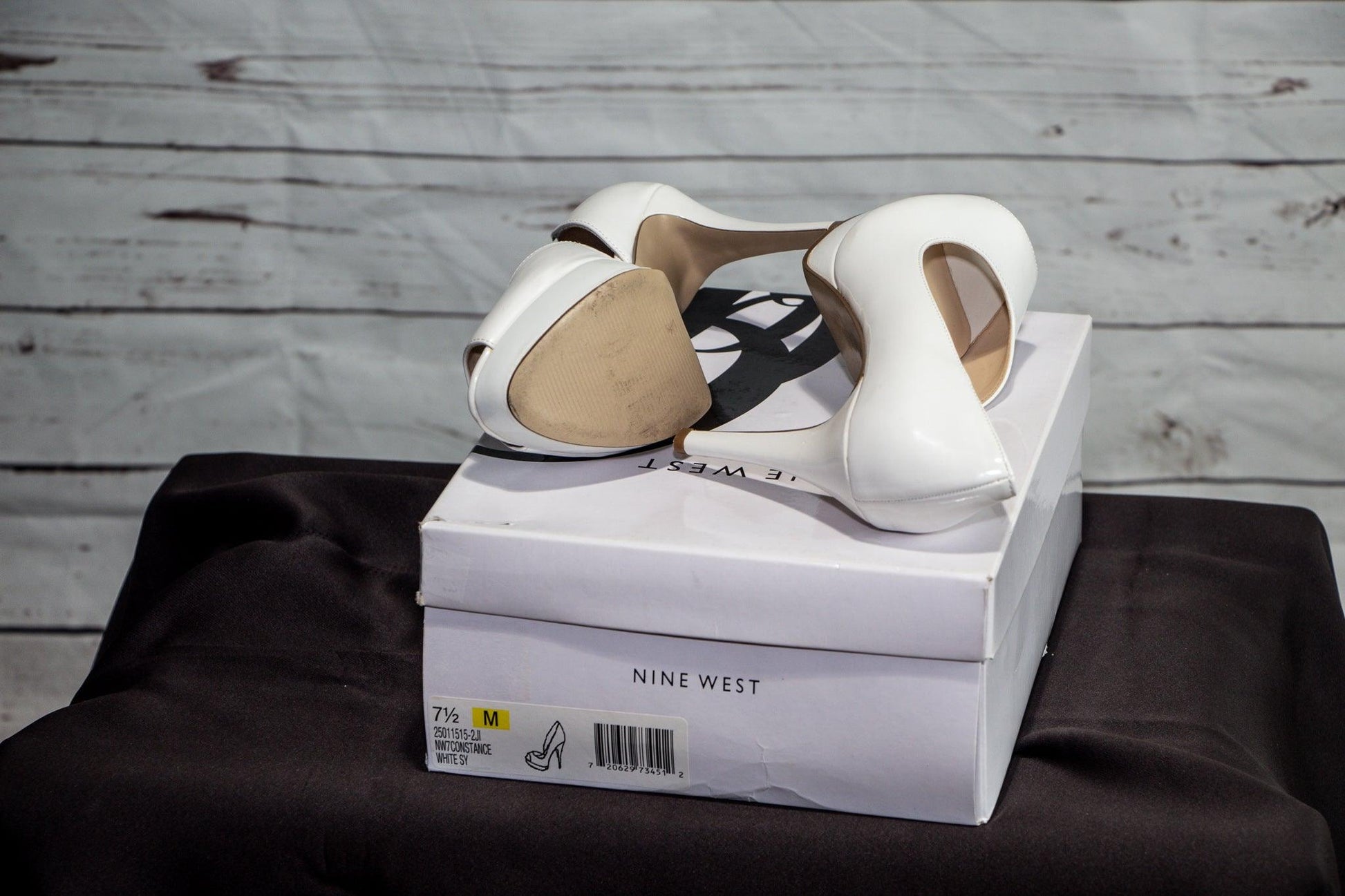 Nine West Constance peep toe stiletto heel - Sons of SPPhillips