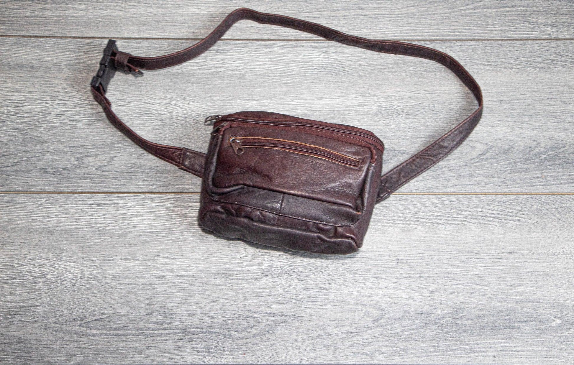Vintage Genuine Leather Cross Body, Hip Waist Pouch - Sons of SPPhillips