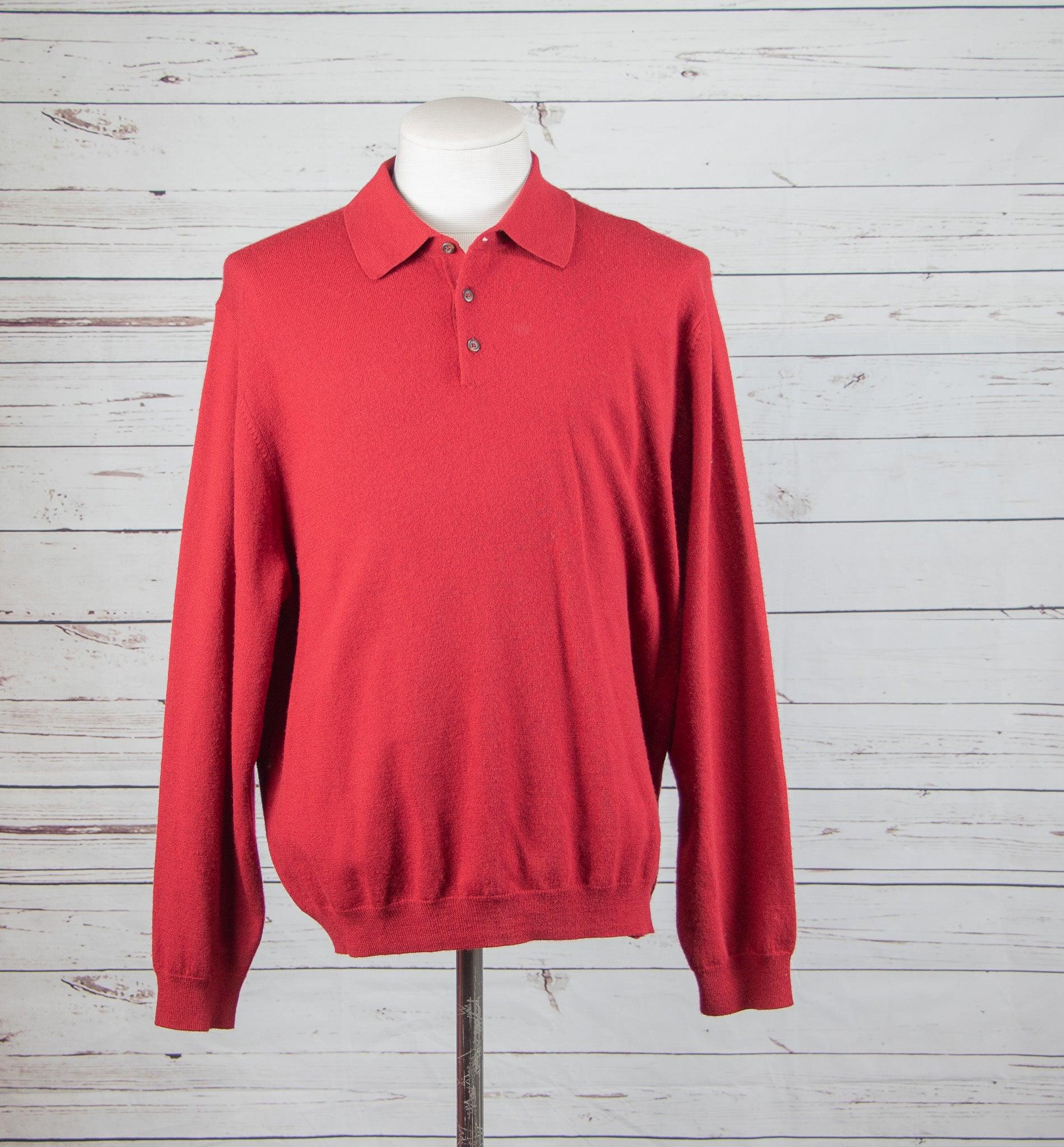 Garret Scott Merino Wool Polo Sweater - Sons of SPPhillips
