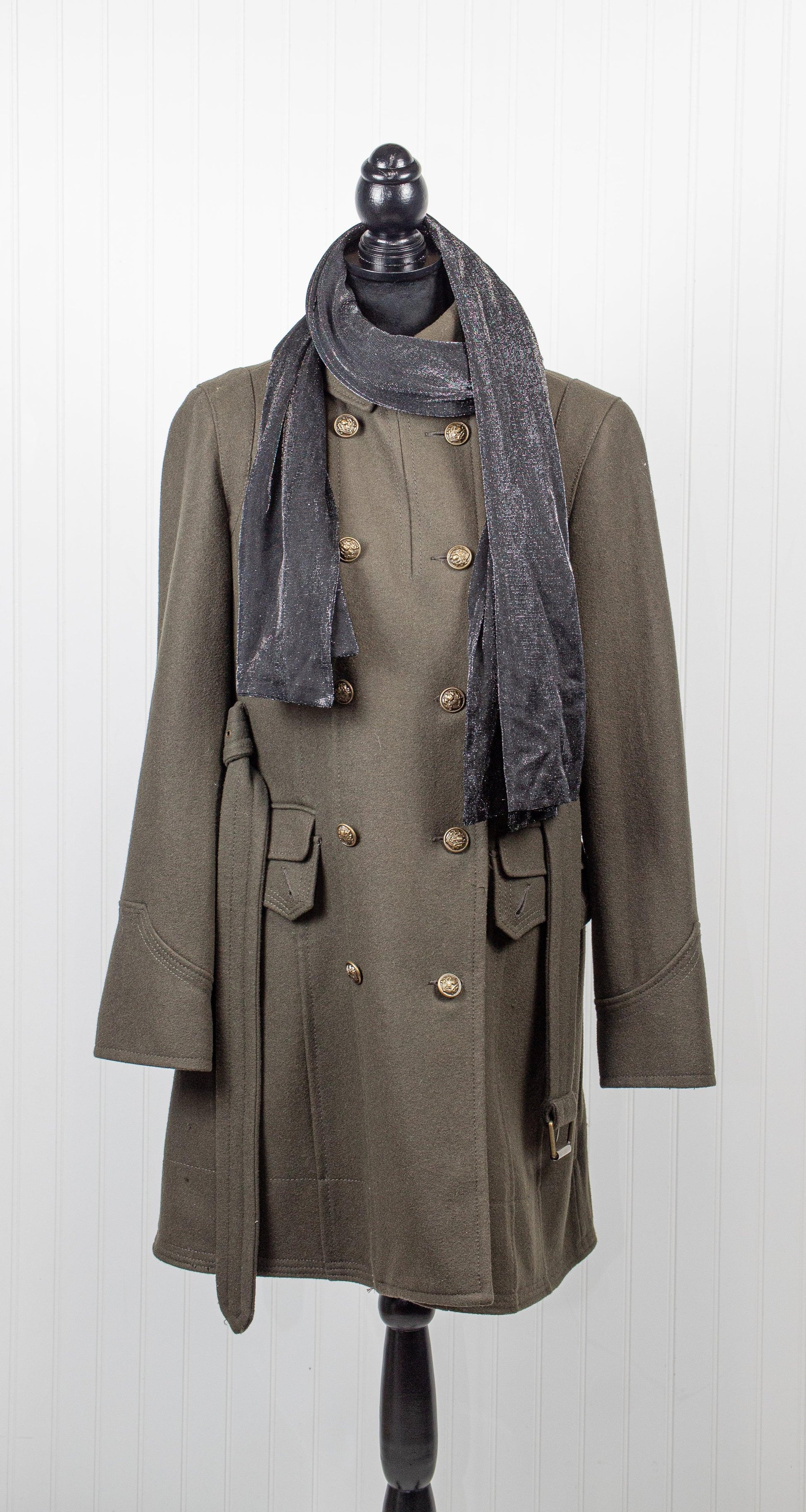 Black Mtalic Scarf - Sons of SPPhillips
