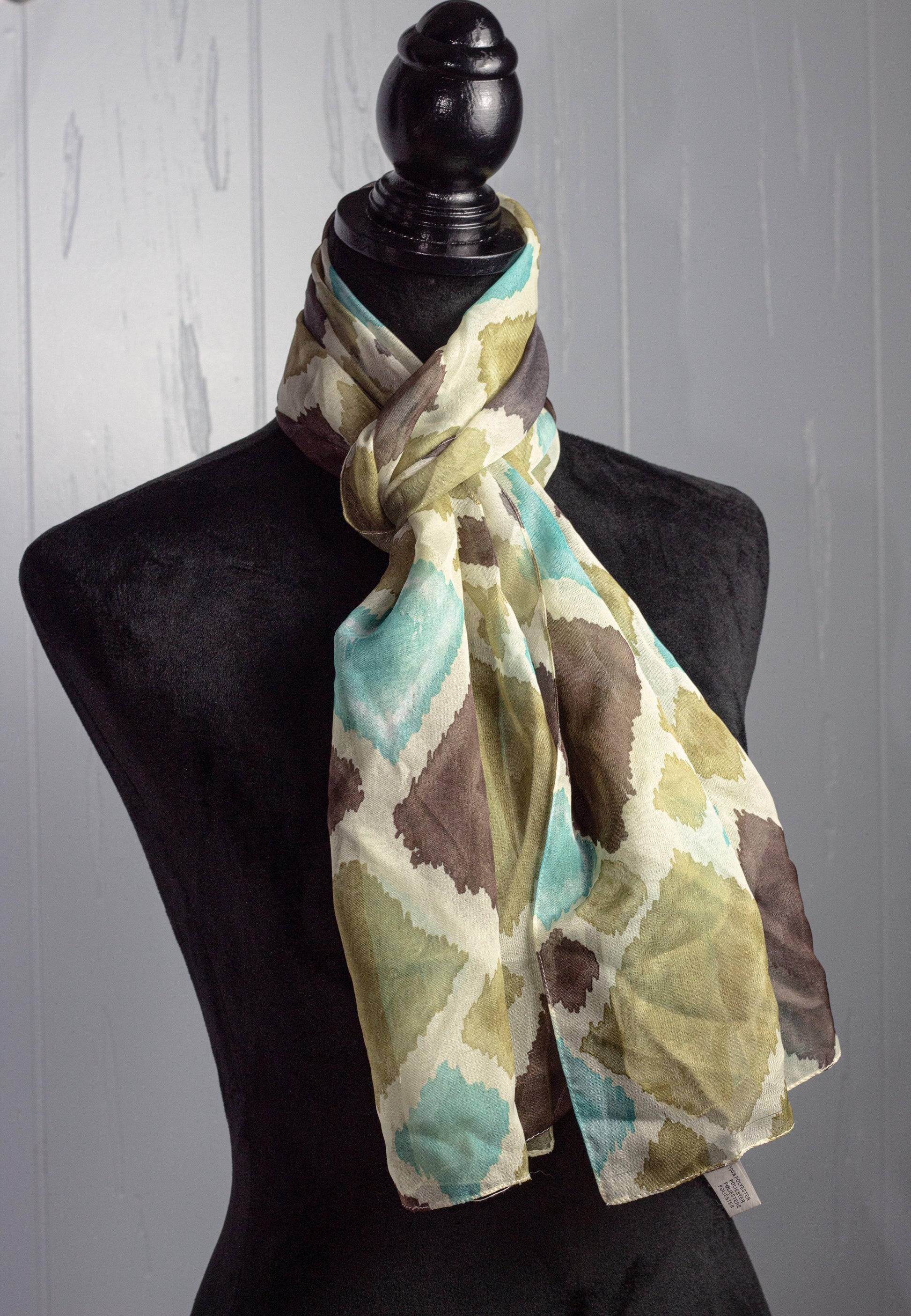 Green Rectangle Neck Scarf - Sons of SPPhillips