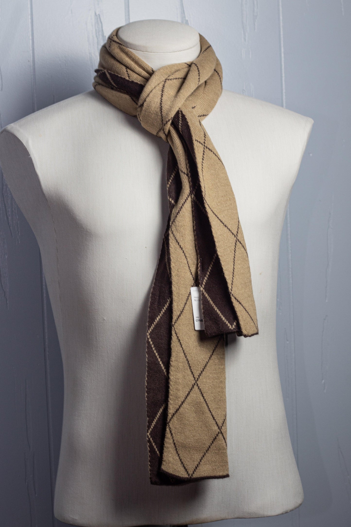 Covington Knit Argyle Scarf - Sons of SPPhillips