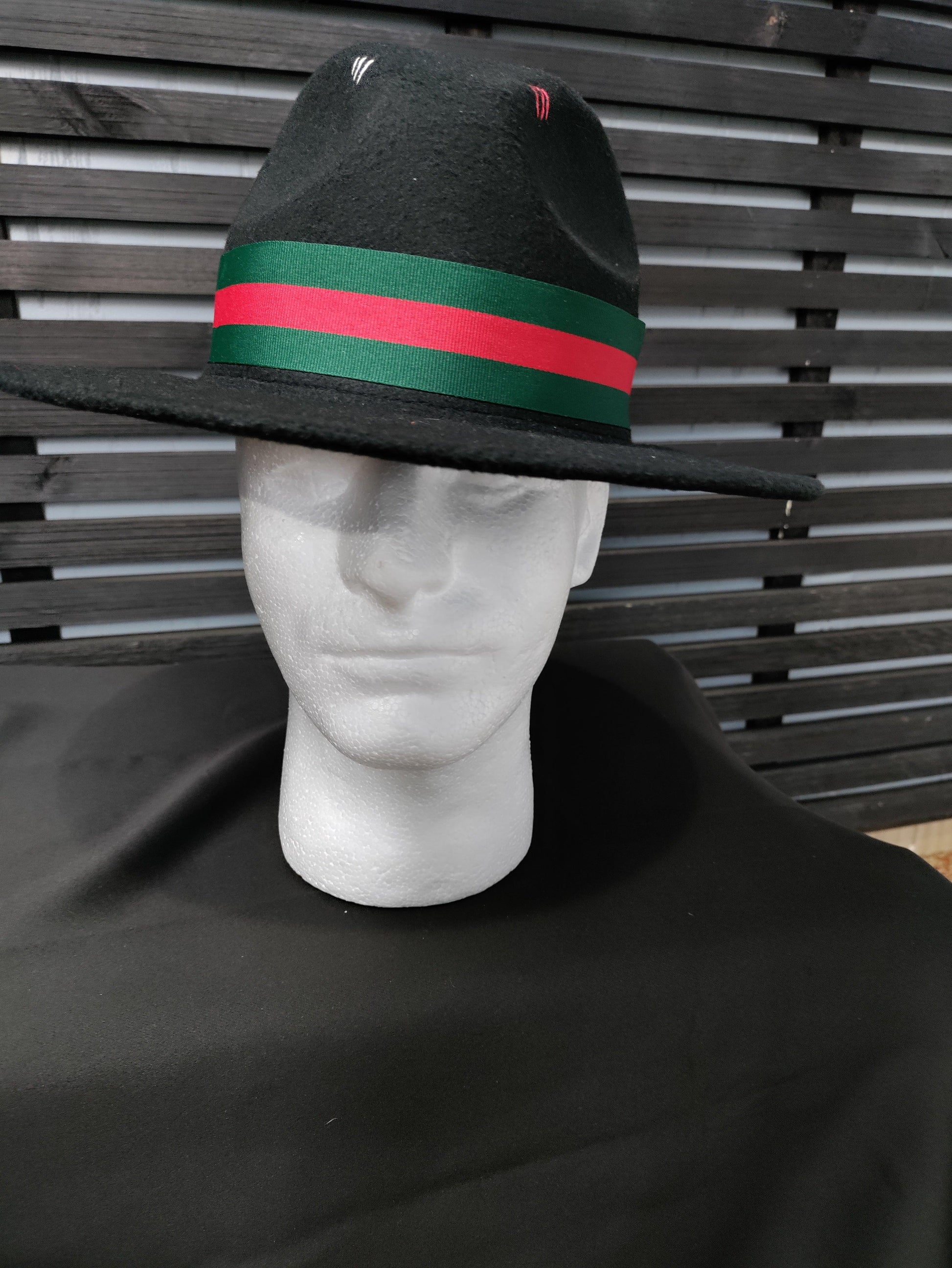 Black Fedora Brim Hat - Sons of SPPhillips