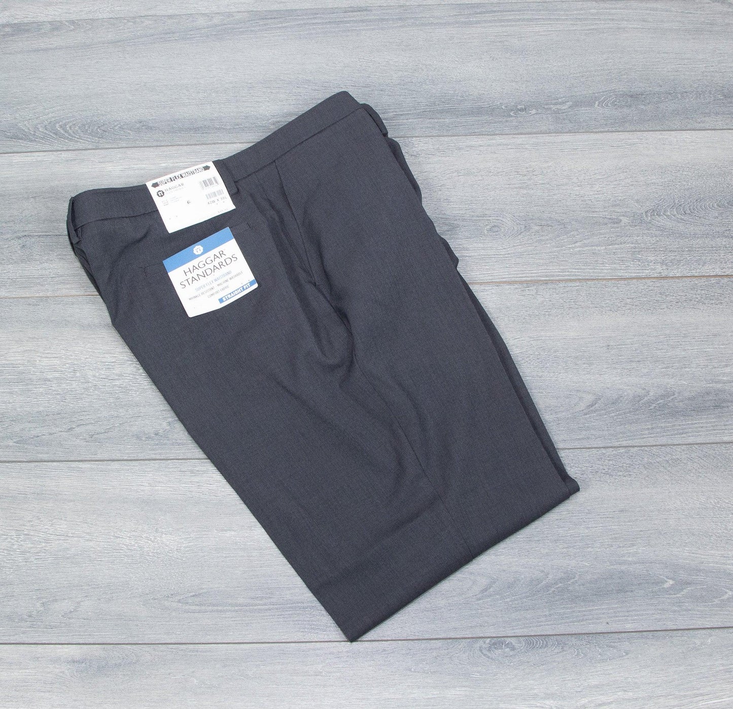 Haggar Standard Super Flex Waistband Straight Pants - Sons of SPPhillips