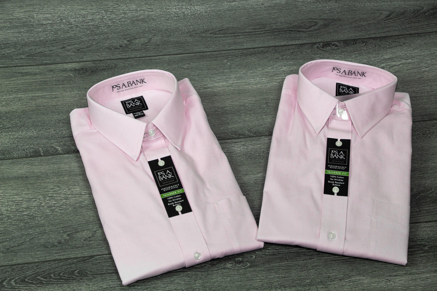 Jos. A Bank Traveler Collection Tailored Fit Dress Shirt - Sons of SPPhillips